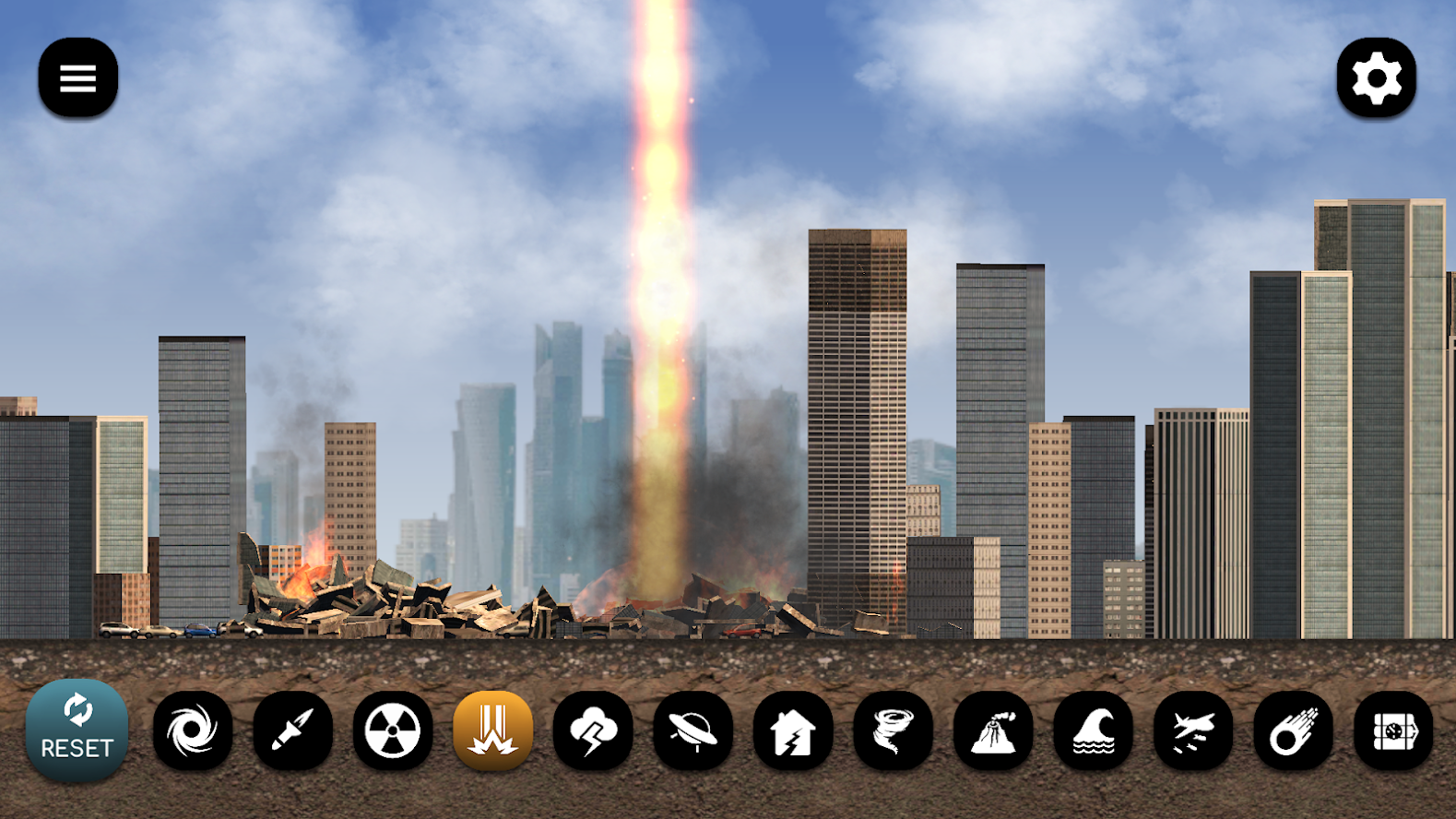 城市粉碎模拟器14种灾难