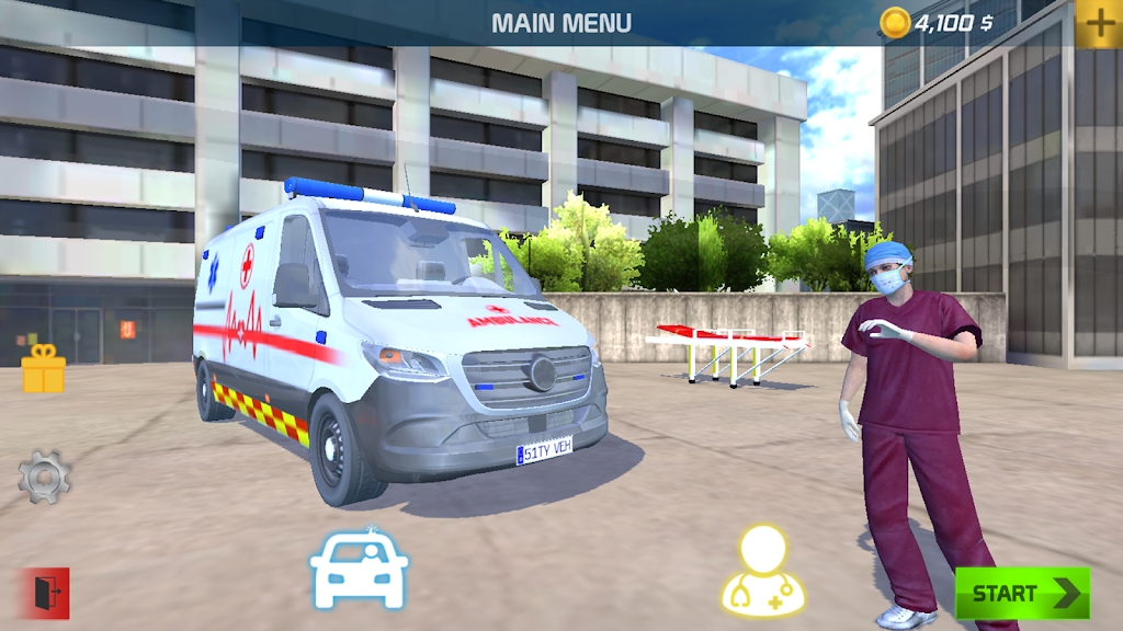 城市救护车漂移(City Ambulance Drift)