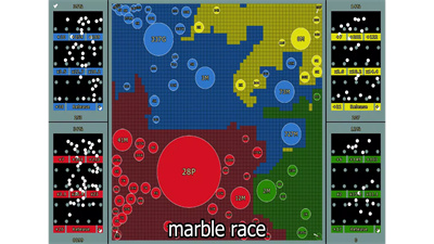 弹珠领地战争(Marble Race and Territory War)