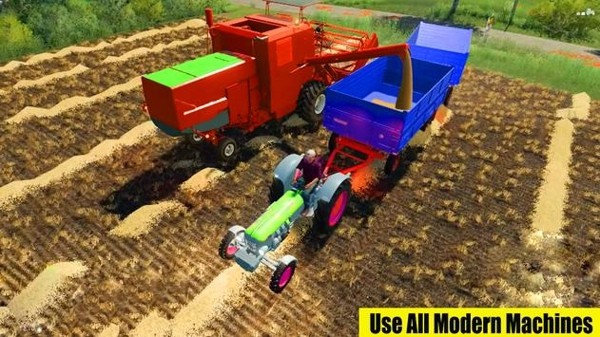 现代农业模拟器大拖拉机